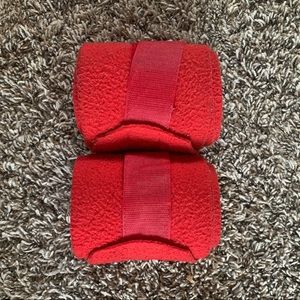 Used equestrian polo wraps.🐴